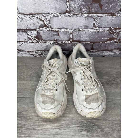 Hoka One Vibram Mafate Speed 2 White Synthetic Running Shoes Women 38EU/6.5M US - Picture 14 of 16